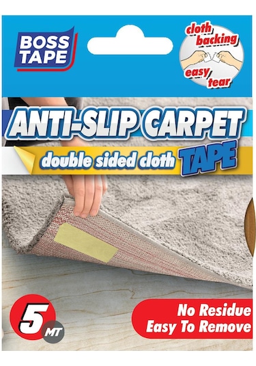 Boss Tape Halı Kaydırmaz Bant En:25mm Boy:5mt