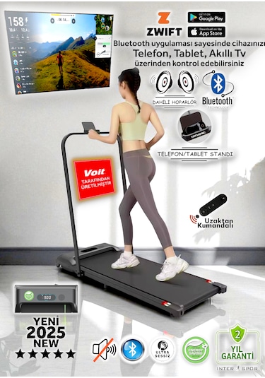 Dynamic Walkfitpad T500 Enerji Tasarruflu Yağlama Gerektirmeyen Koşu Bandı