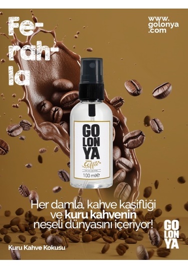 Golonya Kuru Kahve Kokulu Sprey Kolonya 100 ML