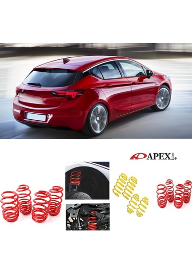 Opel Astra K 2015.2021 Apexi 4.5 Cm Helezon Spor Yay