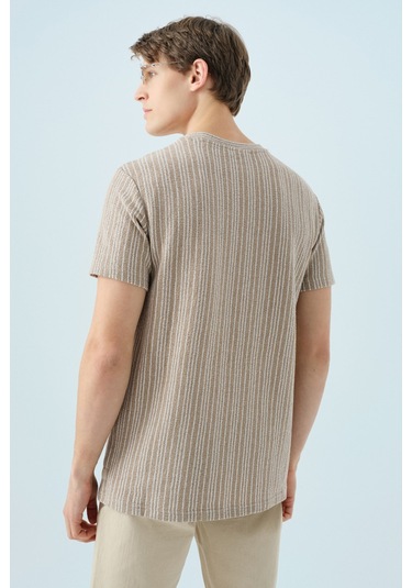 Loft Erkek Tişört Lf2038237 Bej