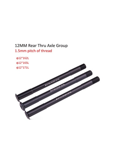 Ximistore9 Dağ Bisikleti Arka Çubuğu: 7075 Alüminyum Cnc İşlemeli 12x165mm Thru Axle Sağlam Ve Dayanıklı Değiştirme Parçası