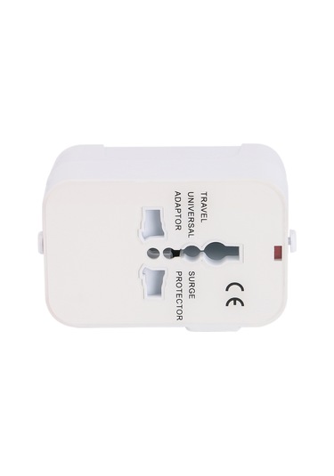 Monyee Evrensel Seyahat Şarj Cihazı - 150+ Ülke Uyumlu, Çift Usb Portlu, Hızlı Şarj