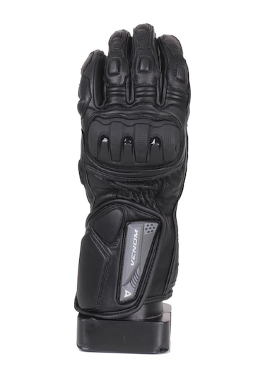 Venom D2 Uzun Motosiklet Eldiveni  Siyah