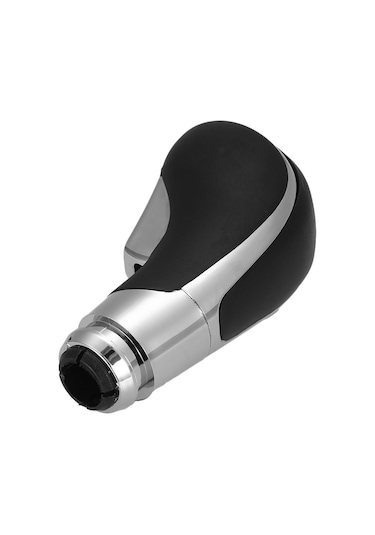 Yifomall Otomatik Vites Kolu - Vauxhall Buick Regal Opel Insignia 2009-2013 İçin Siyah&gümüş Dayanıklı Plastik Vites Topuzu Siyah