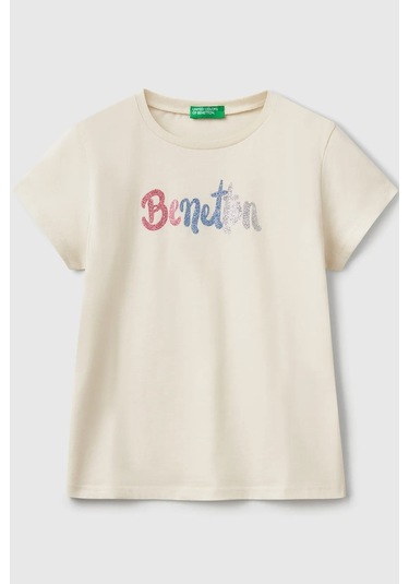 Benetton Kız Çocuk Tişört Fuşya