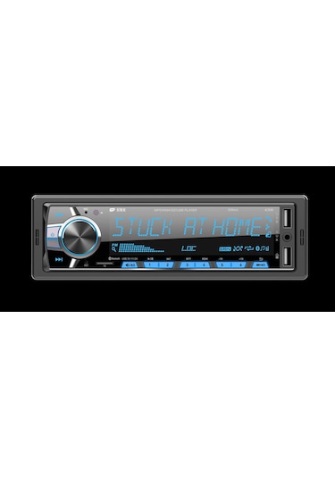 Edison Ed-bt300 Oto Teyp Mp3 Çalar/fm Radyo/usb/aux/sd/bt/2 Amfi Çıkışlı/4 50w/app Kontrol/kumanda