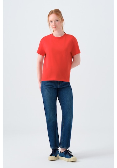 Loft Kadın Tişört Lf2036285 KIrmızı