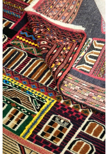 Buhara El Dokuma Yün Halı - Leh1004500160 Kırmızı