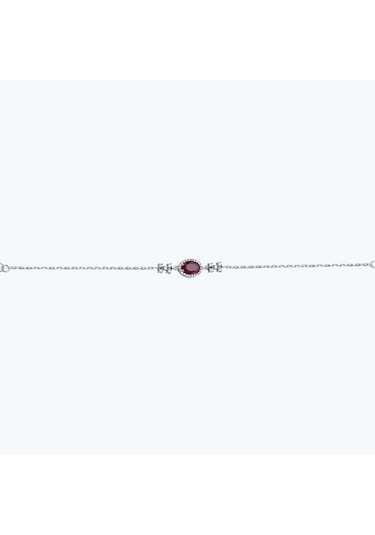 Altınbaş Pırlanta Yakut Oval Bileklik Erm1019y-14k
