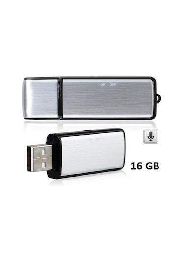 Sese Duyarlı USB Ses Kayıt Cihazı 16 GB Hafıza Kingboss