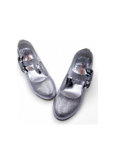 Beebron Ortopedik Topuklu Abiye Kız Çocuk Ayakkabı Starry Series Abiayk2401 Gümüş Gümüş