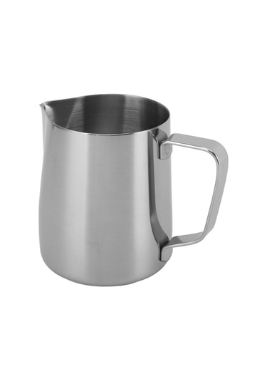 Geeroyoo Japon Stili 304 Çelik Süt Köpük Kavanozu - Kaliteli Latte Sanatı Ve El Yapımı Köpük İçin 350ml Gümüş Diğer