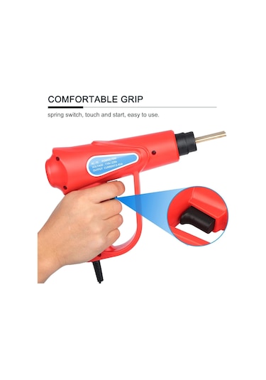 Yucama 70w Sıcak Zımba, Plastik Kaynak Makinası Araba Tampon Tamir Takımı, 4 Çeşit Köşe/dalga Zımba, İnverter Kaynak Mak. 46720318