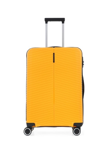 Ççs 5224 Polipropilen Büyük Boy Valiz-sarı Sarı