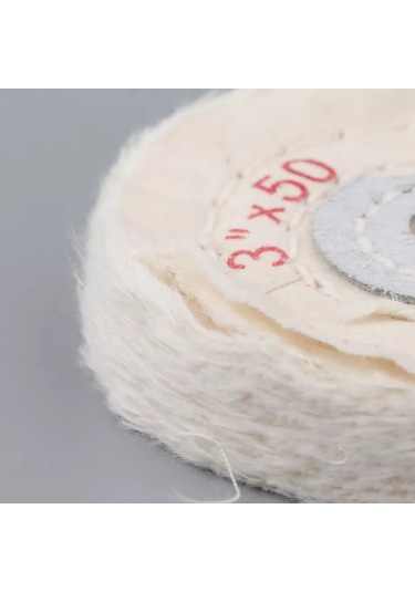 Alicia&bro Kanvas Polisaj Tekerleği Beyaz 250295532