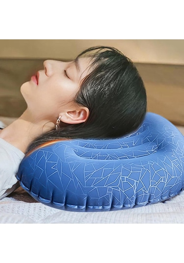 Symbee Hafif Dış Mekan Yorganı: Hızlı Şişirilebilir/boşaltılabilir, 50d Tpu + Süt İpek Dokusu, Antiskid, Mavi Açık , Kamp/wakaf Kullanıma Uygun 40x30x10cm Açık Mavi