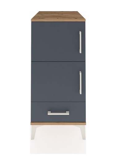 Kronos Komodin 4 Raflı Tek Çekmeceli Tek Kapaklı 44x59x96 Çam... Çam