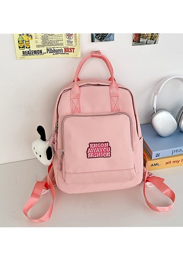 Hafif, Basit Ve Çok Yönlü Payları Geri Çantası - Pembe