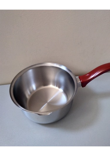 Kaçerola Paslanmaz Çelik Sos Tenceresi, Süt Kaynatma Cezvesi, Yum