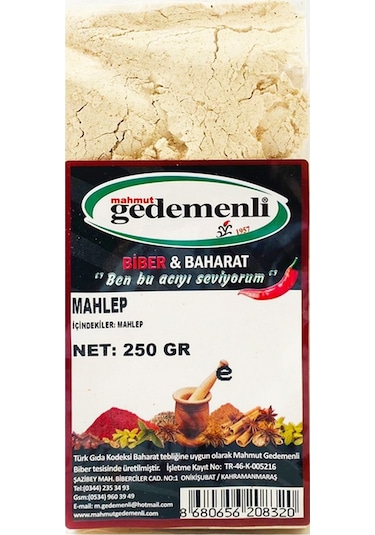 Mahmut Gedemenli Mahlep 250 G