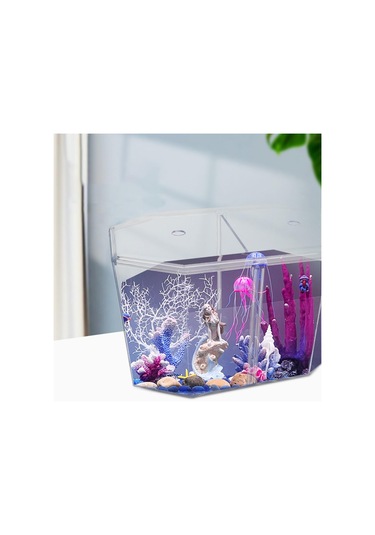 Suntek Mini Betta Balık Tankı Kuluçka Makinesi Kutusu Guppy