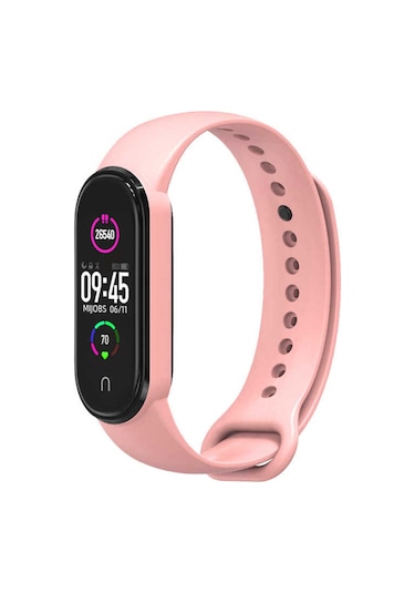 Xiaomi Mi Band 6 Uyumlu Klasik Prl Kordon No12