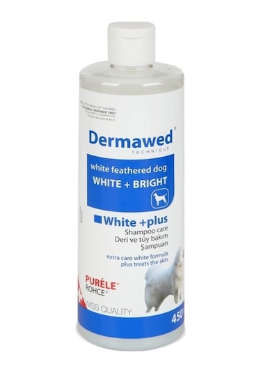 Purele Dermawed White Bright Shampoo Kedi ve Köpek Şampuanı 450 M