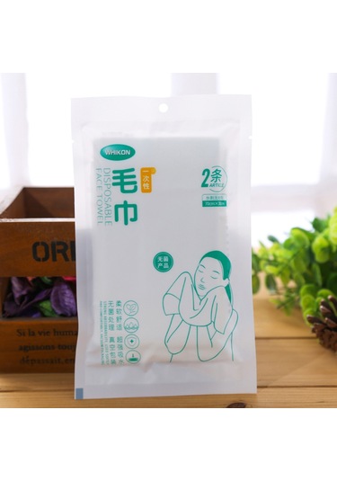 Fosenze Seyahat İçin 2'li Vakum Paketli Tek Kullandım Hijyenik Yıkama Bezi - Yumuşak Nonwoven, Hızlı Kuruyan, Kalın Yapı, Ev-ofis-seyahat Uygun Diğer