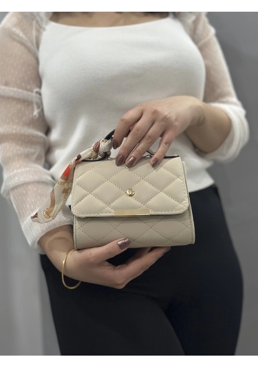 Biçomi Bej Cilt Zoje Çanta Bej