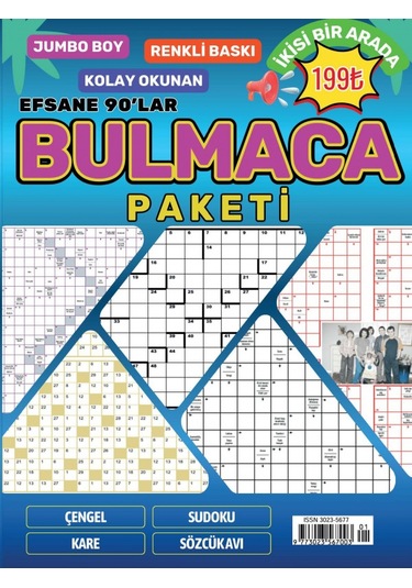Efsane 90'lar Bulmaca Paketi