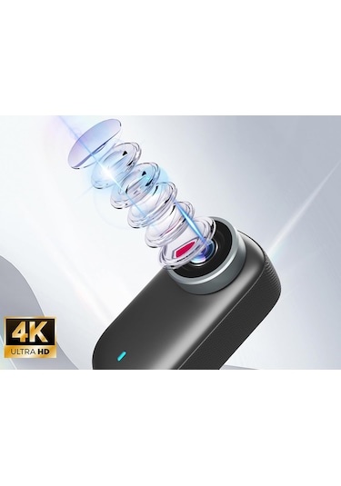 Secumore S-60 Mini 4k Ultra Hd Wi-fi Aksiyon Kamerası Siyah