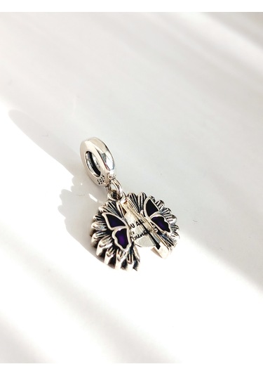 Gümüş You Are My Sun Shıne Pan Tasarım Bileklik Uyumlu Charm 1