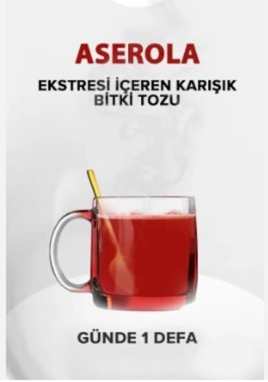 Narcissa Aserola Eki İçeren Karışık Bitki Tozu 200 G