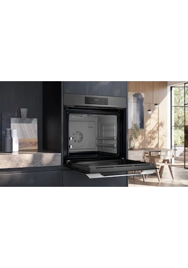 Siemens HJ852GYN0T Ankastre Fırın Gri
