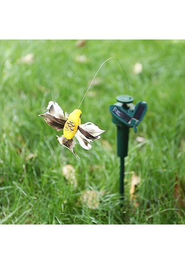 Singree Güneş Enerjili Uçan Kelebek Ve Kuş Bahçe Dekorasyonu - Gerçekçi Hareketler