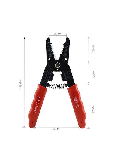 Best-1041 0.9 5.5mm Tel Sıyırma Pensesi