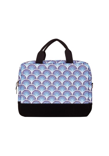 Bloominbag Calm Waves 15.6 İnç Laptop / Macbook Uyumlu Çantası Mavi