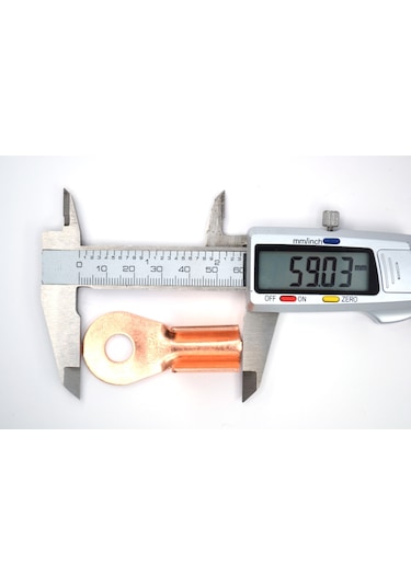 50mm² Akü Kablosu İçin M10 Pabuç Bakır Başlık Sulye