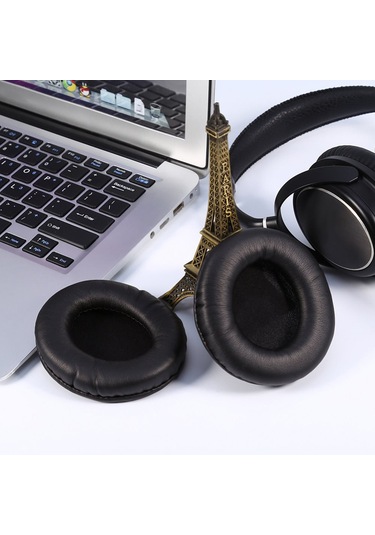 Geeksen Sennheiser/panasonic/sony Bazı Kulaklık Modelleri Kulaklık Aksesuarları Kulaklık Yedek Seti Bir Çift 65mm Siyah Siyah
