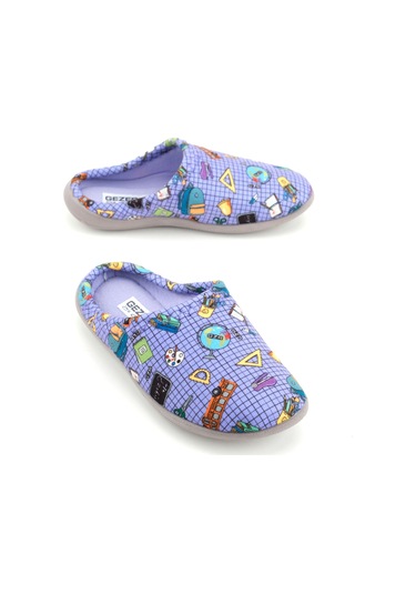 Gezer Kız Çocuk Kışlık Rahat Taban Ev Bahçe Gondol Terlik Gt1kfm.15895.00.x49.j28 Lila