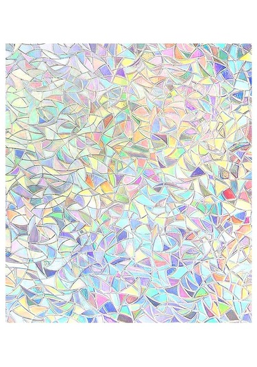 Suntek Gökkuşağı Pencere Gizlilik Film Rulosu 3d Statik 90x100cm