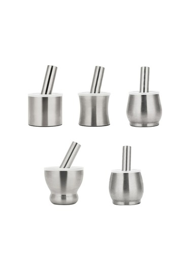 Dancemonkey Cbtx Mutfak 304 Paslanmaz Çelik Sarımsak Ezici Baharat Fasulye Ve Fındık Öğütücü, Düz Şekil Çok Renkli