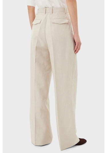 Tommy Hilfiger Bayan Pantolon Ww0ww45460 Acı Bej Bej