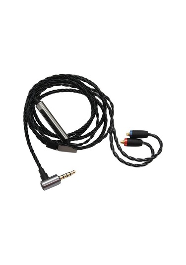 Shure Se315 Se535 Se846 İçin Mmcx Yükseltme Kablosu - Siyah, Pvc Malzeme, 125cm Uzunluk