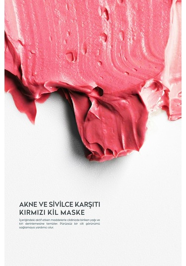 Dermokil Akne ve Sivilce Karşıtı Kırmızı Kil Maskesi 2 x 7.5 ML