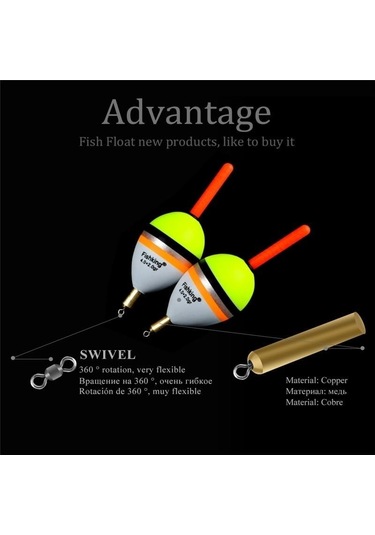 Ftk 5 Adet Balıkçılık Barguzinsky Uzun Mesafe Köknar Şamandıra 6g 8,5g 9g Uzunluk 80mm 85mm Color 003 Size 5-3