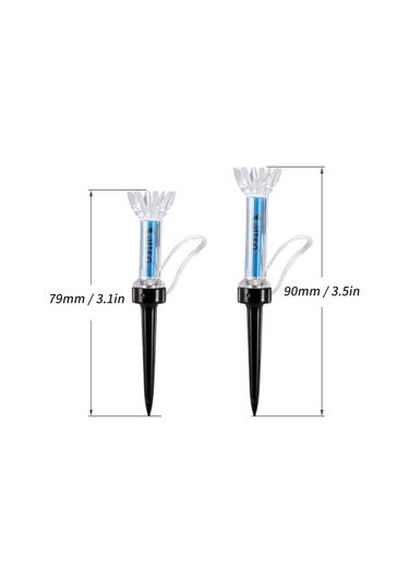 Qingmipy 5 Adet 90mm Manyetik Golf Tıçı - Golf Eğitimi Yardımcı Aracı Çok Renkli