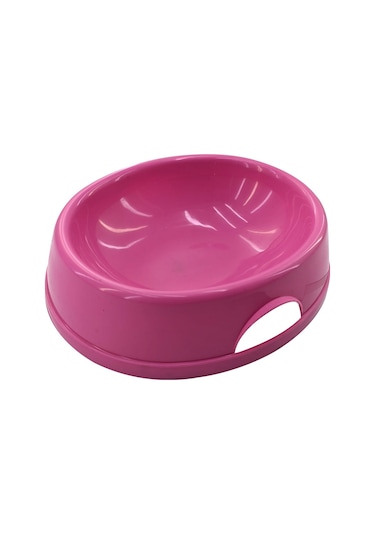 8565 Tekli Kedi/Köpek Mama Kabı Pembe