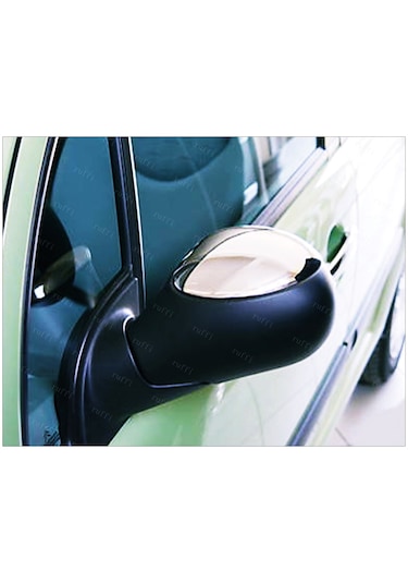 Citroen C3 Krom Ayna Kapağı 2 Prç. 2002-2009 P. Çelik